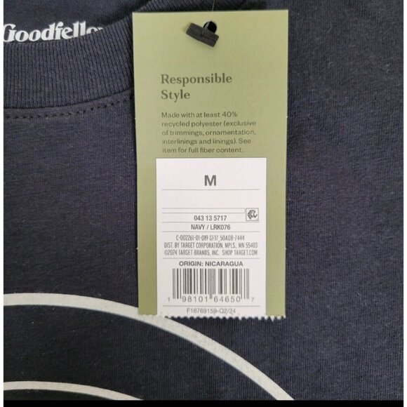 Goodfellow Men's Short Sleeve Standard Fit Graphic T's size M NWT - Picture 4 of 5